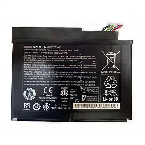 Batterie pour Acer Iconia W3-810
