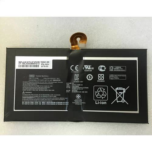 5525mAh(21Wh) Batterie pour HP 780730-2C1